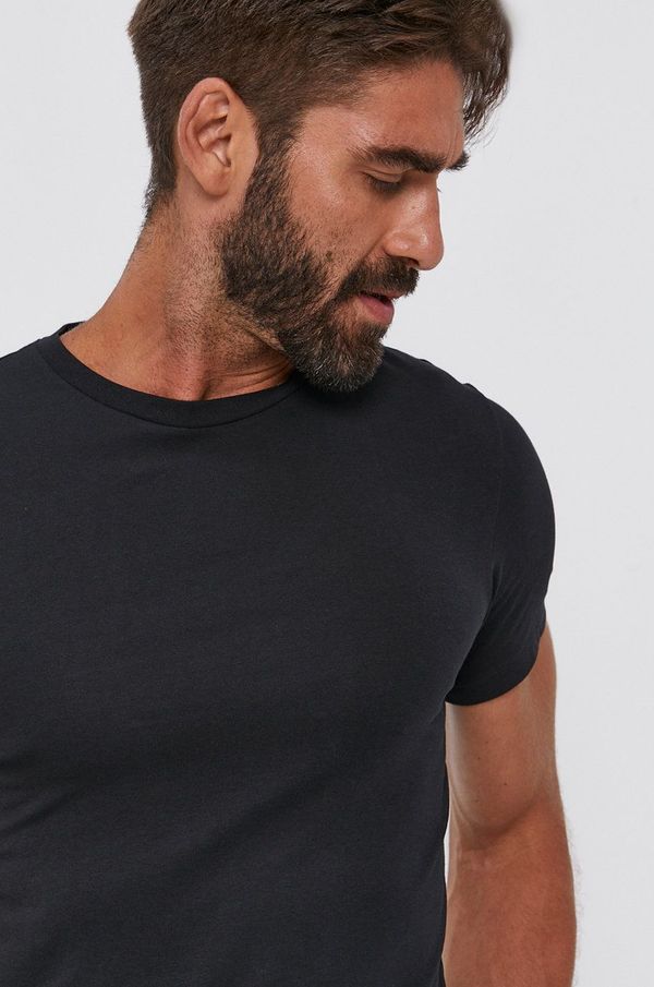 Polo Ralph Lauren Majica kratkih rukava Polo Ralph Lauren (2-pack) za muškarce, boja: crna, 714835960001