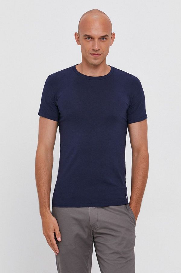 Polo Ralph Lauren Majica kratkih rukava Polo Ralph Lauren (2-pack) za muškarce, boja: tamno plava, 714835960004