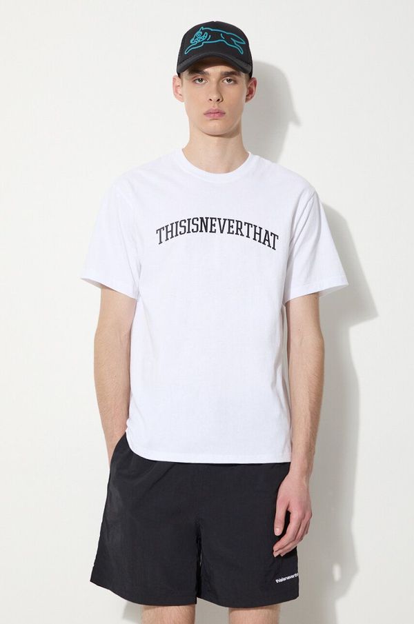 thisisneverthat Majica kratkih rukava thisisneverthat Arch-Logo Tee za muškarce, boja: bijela, s tiskom, TN240TTSST04