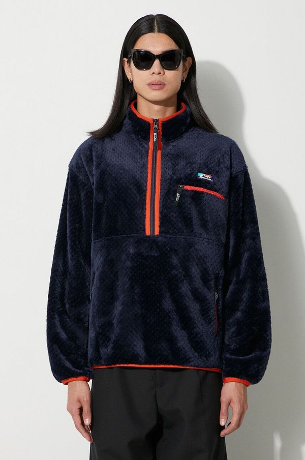Manastash Dukserica od flisa Manastash Poppy Thermal Fleece '23 boja: tamno plava, bez uzorka, 7923252017