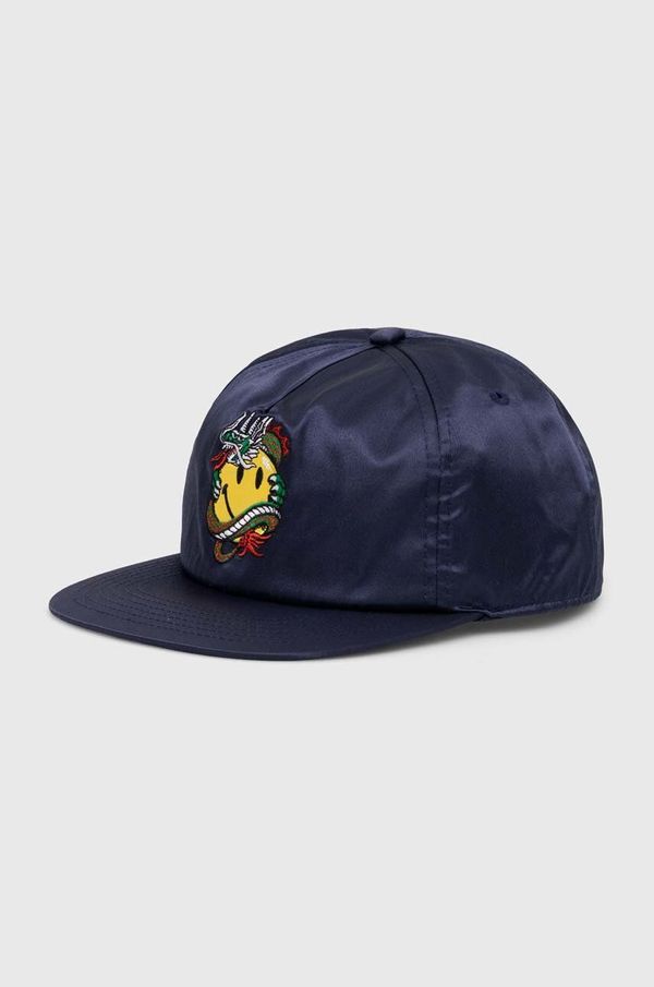 Market Kapa sa šiltom Market Smiley Souvenir 5 Panel boja: tamno plava, s aplikacijom, 390000430