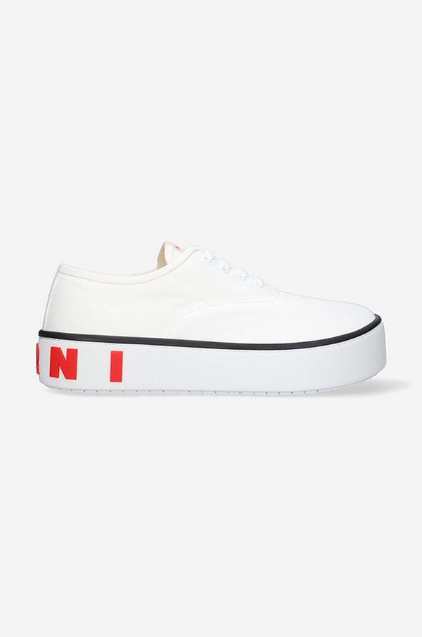 Marni Tenisice Marni boja: bijela, SNZU009503.P3571-white