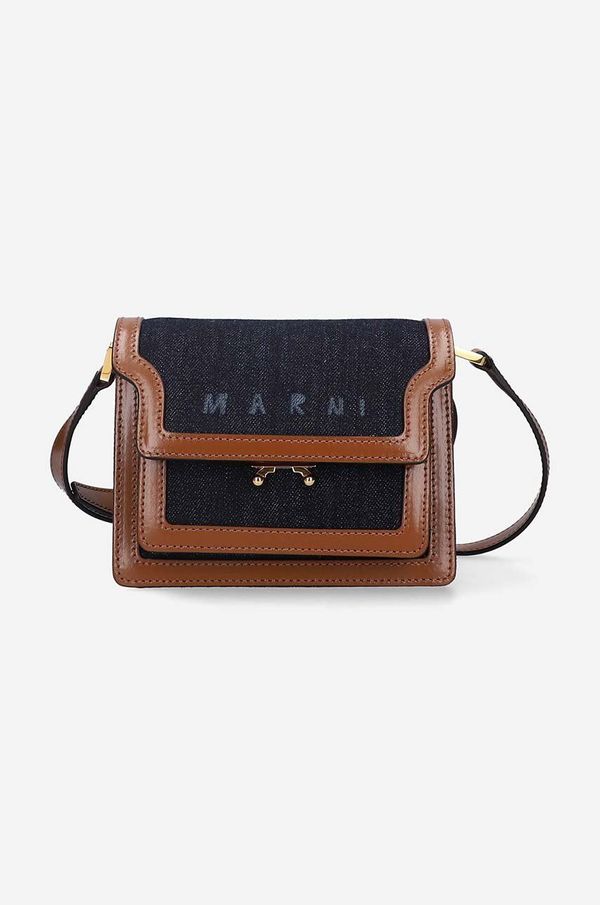 Marni Torba Marni boja: tamno plava, SBMP0075L2.P4891-Z569M