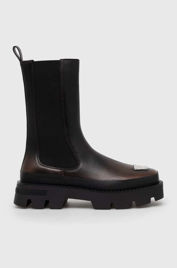 MISBHV Kožne gležnjače MISBHV The 2000 Chelsea Boot za muškarce, boja: smeđa, 231BM103
