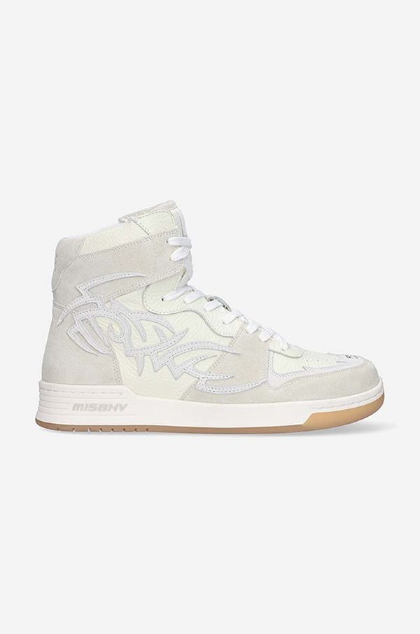 MISBHV Kožne tenisice MISBHV Court Sneaker boja: bijela22BW410-OFF.WHITE22BW410 OFF-WHITE