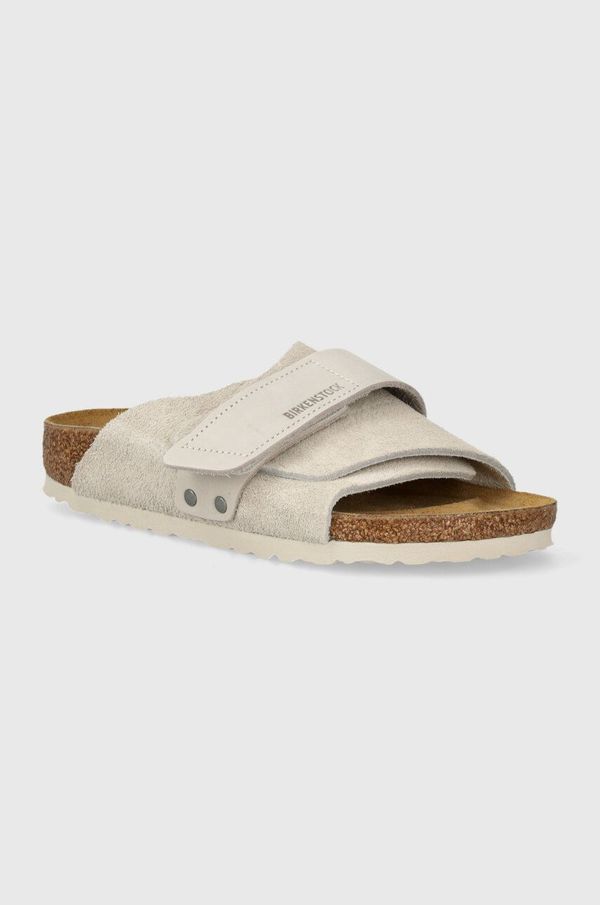 Birkenstock Natikače od brušene kože Birkenstock Kyoto za žene, boja: bež, 1024526