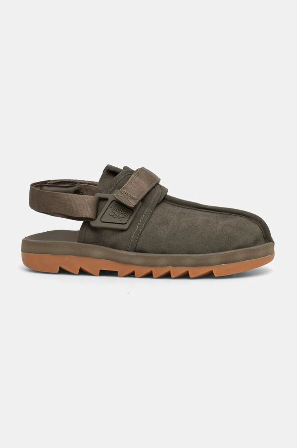 Reebok Natikače od brušene kože Reebok Beatnik za muškarce, boja: zelena, 100210317