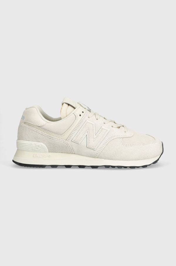 New Balance Kožne tenisice New Balance 574 boja: bež, U574BSB