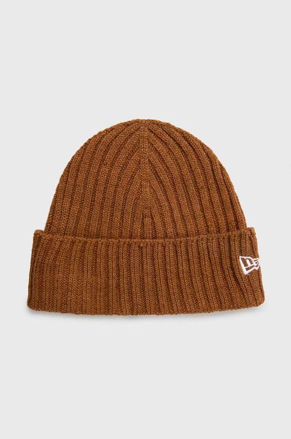 New Era Kapa New Era Cuff Beanie boja: smeđa, od tanke pletenine, 60364240
