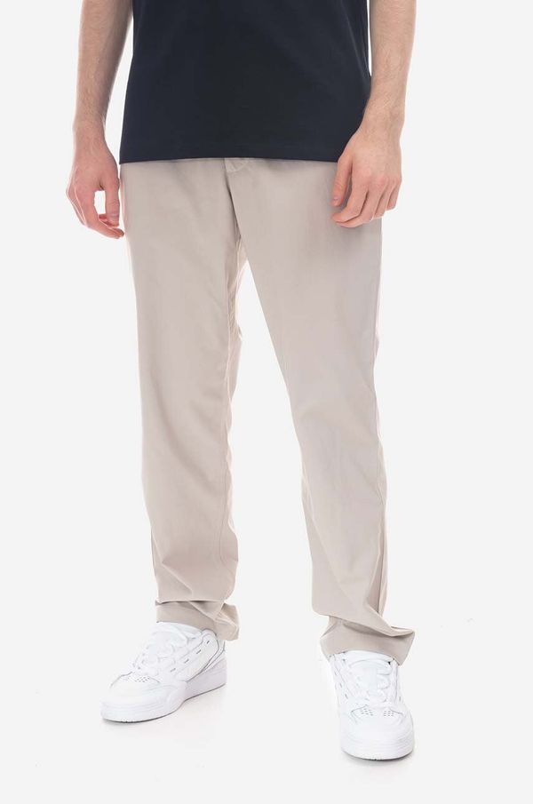 Norse Projects Hlače Norse Projects Ezra Solotex za muškarce, boja: bež, ravni kroj, N25.0383.0216-0216