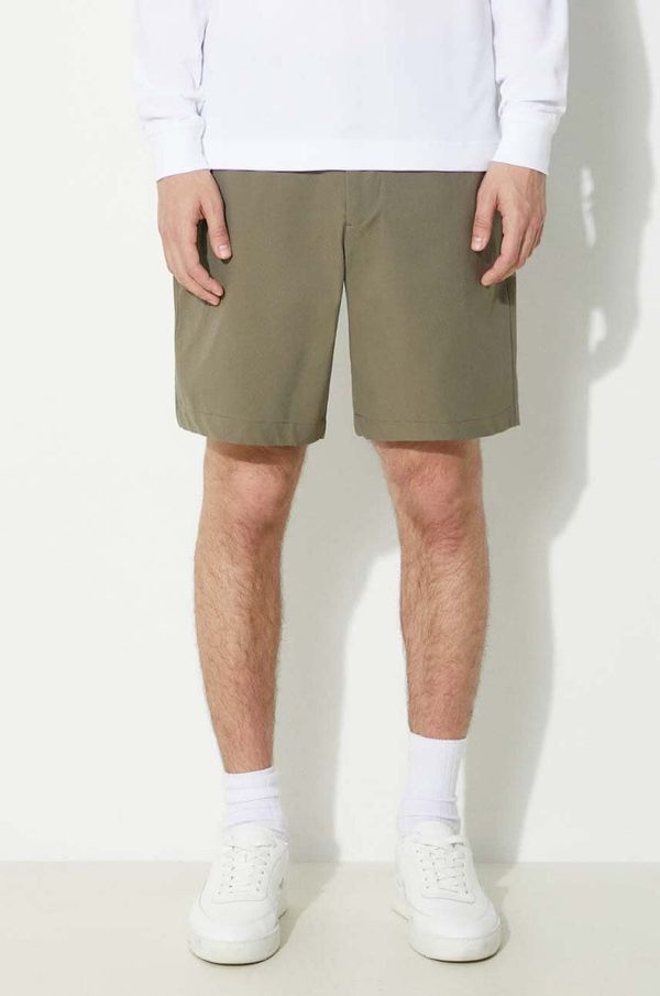 Norse Projects Kratke hlače Norse Projects Ezra Relaxed Solotex za muškarce, boja: zelena, N35.0603.8076