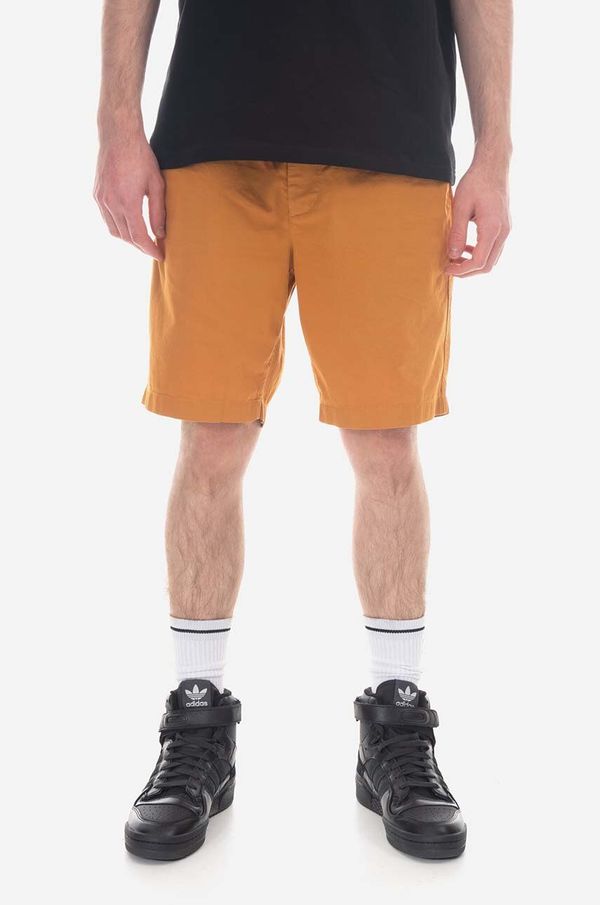 Norse Projects Pamučne kratke hlače Norse Projects Ezra Light Twill Shorts boja: narančasta, N35.0577.8127-8127