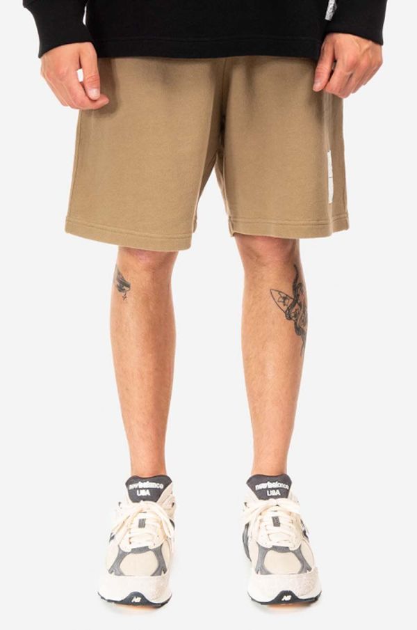 Norse Projects Pamučne kratke hlače Norse Projects Vanya Tab Series Sweatshorts boja: smeđa, N35.0580.0966-0966