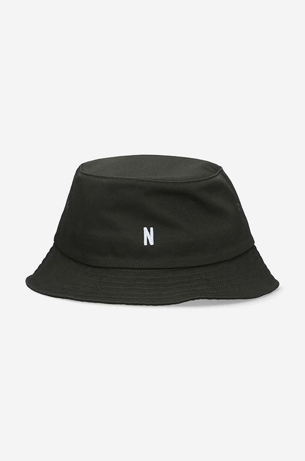 Norse Projects Pamučni šešir Norse Projects boja: smeđa, pamučni, N80.0101.8109-8109
