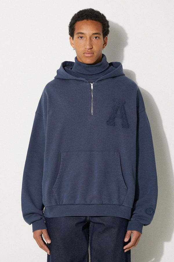 Ambush Pamučna dukserica AMBUSH Collar Rib Sweatshirt Insignia za muškarce, s kapuljačom, s aplikacijom, BMBB004F24FLE0014545
