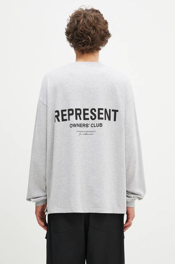 KSUBI Pamučna dukserica KSUBI Graff Rose Kash Hoodie za muškarce, boja: siva, s kapuljačom, s tiskom, MPF24FL010