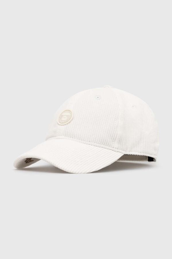 AAPE Pamučna kapa sa šiltom AAPE Cotton Corduroy boja: bež, s aplikacijom, ACP5223
