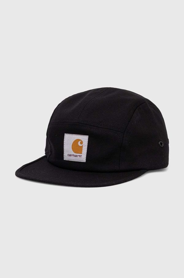 Carhartt WIP Pamučna kapa sa šiltom Carhartt WIP Backley Cap boja: smeđa, s aplikacijom, I016607-TAMARIND