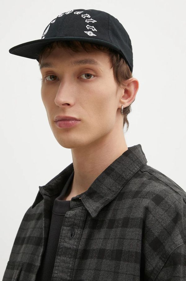 Carhartt WIP Pamučna kapa sa šiltom Carhartt WIP Greatest Hits Cap boja: crna, s aplikacijom, I034359.0D2XX