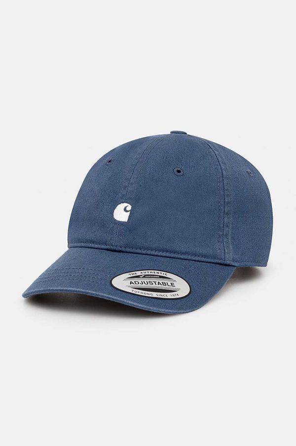 Carhartt WIP Pamučna kapa sa šiltom Carhartt WIP Madison Logo Cap s aplikacijom, I023750.2E3XX