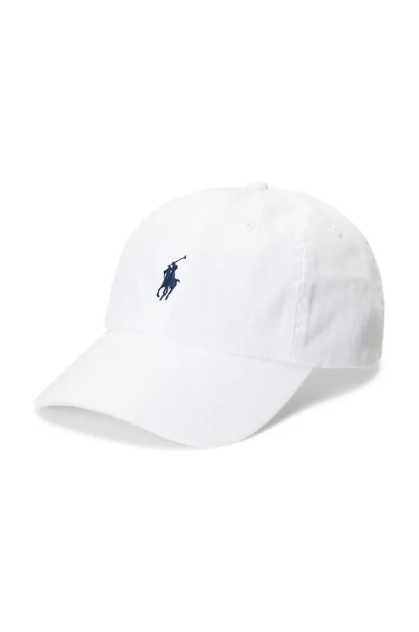 Polo Ralph Lauren Pamučna kapa sa šiltom Polo Ralph Lauren boja: žuta, bez uzorka, 211912843
