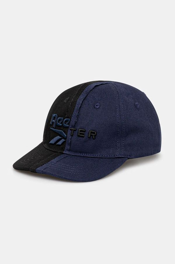 Reebok LTD Pamučna kapa sa šiltom Reebok LTD Paneled Cap boja: crna, s aplikacijom, RMLB00BC99FAB0011046