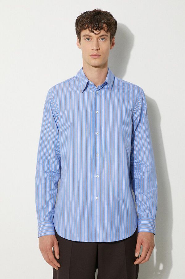 Paul Smith Pamučna košulja Paul Smith za muškarce, regular, s klasičnim ovratnikom, M1R-700Y-N02387