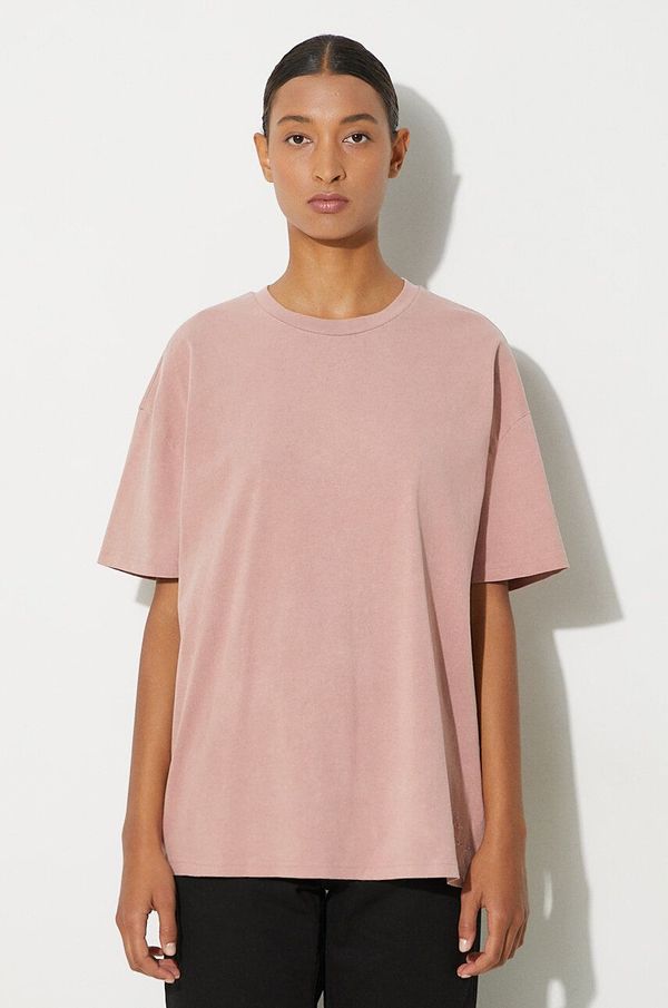 A.P.C. Pamučna majica A.P.C. Floater boja: ružičasta, bez uzorka, COHBS-M26437