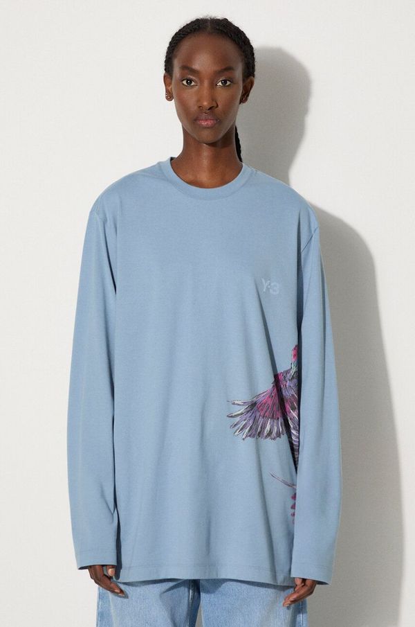 Y-3 Pamučna majica dugih rukava Y-3 Graphic Longsleeve Tee JD9844