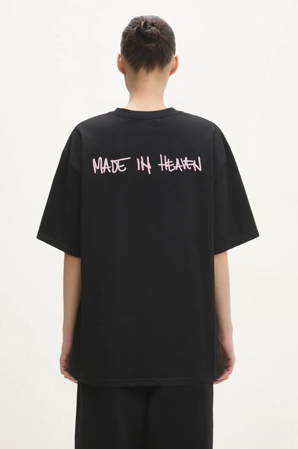 Fiorucci Pamučna majica Fiorucci Made In Heaven Print boja: crna, bez uzorka, U01FMTSH102CJ01BK01