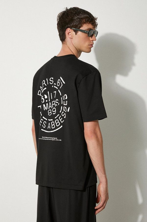 STAMPD Pamučna majica STAMPD Van Gogh Relaxed Tee za muškarce, boja: crna, s tiskom, SLA-M3248TE-BLK