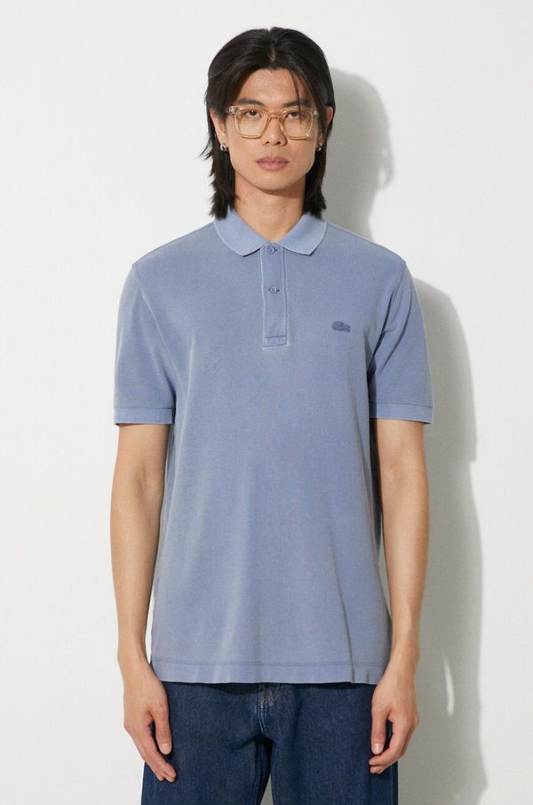 Lacoste Pamučna polo majica Lacoste bez uzorka, PH3450 S0I