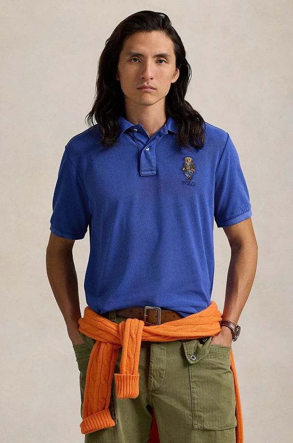 Polo Ralph Lauren Pamučna polo majica Polo Ralph Lauren bez uzorka, 710958188
