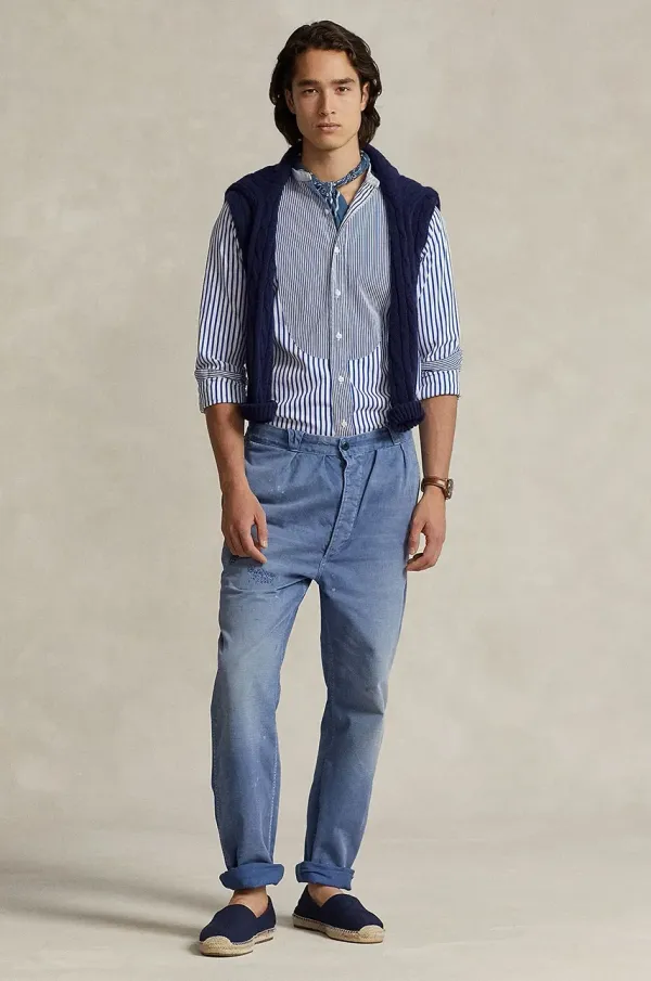 Polo Ralph Lauren Pamučne hlače Polo Ralph Lauren Pant ravni kroj, 710923848