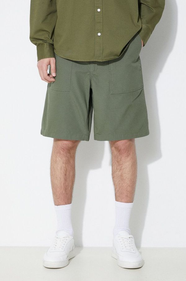 Engineered Garments Pamučne kratke hlače Engineered Garments Fatigue Short boja: zelena, OR271.CT010