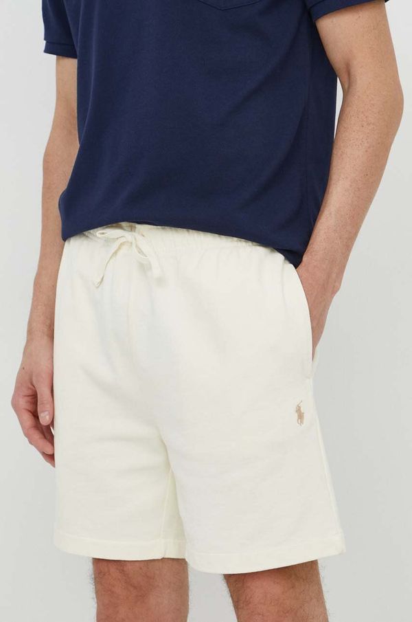 Polo Ralph Lauren Pamučne kratke hlače Polo Ralph Lauren boja: bež, 710934602