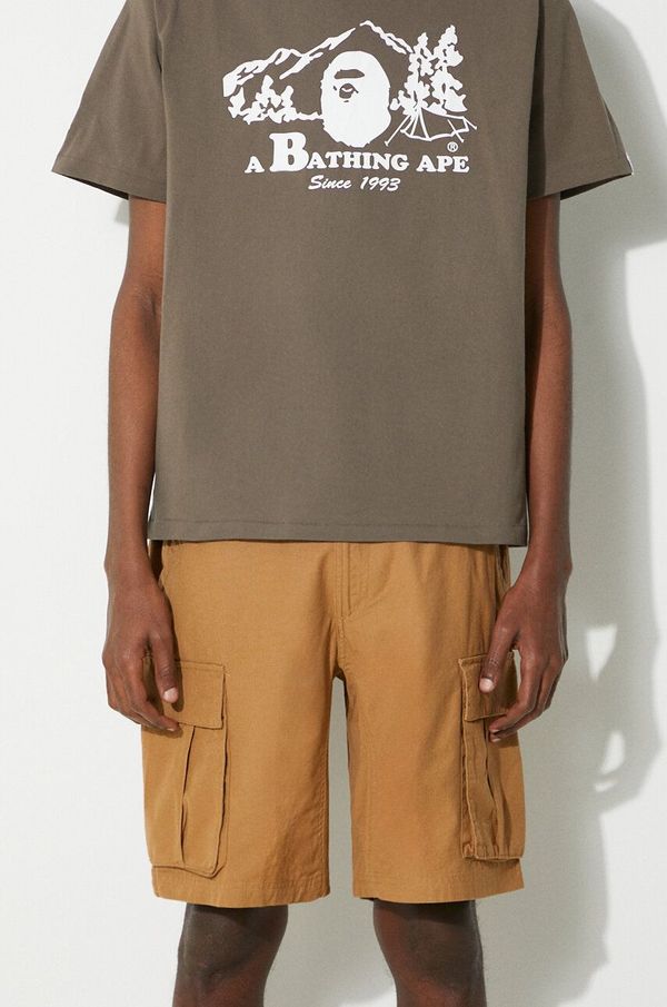 The North Face Pamučne kratke hlače The North Face M Anticline Cargo Short boja: smeđa, NF0A55B61731
