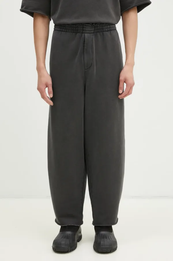 Helmut Lang Pamučni donji dio trenirke adidas Originals Gd Cocoon Po.Cmbd Ct boja: crna, bez uzorka, O10HM204
