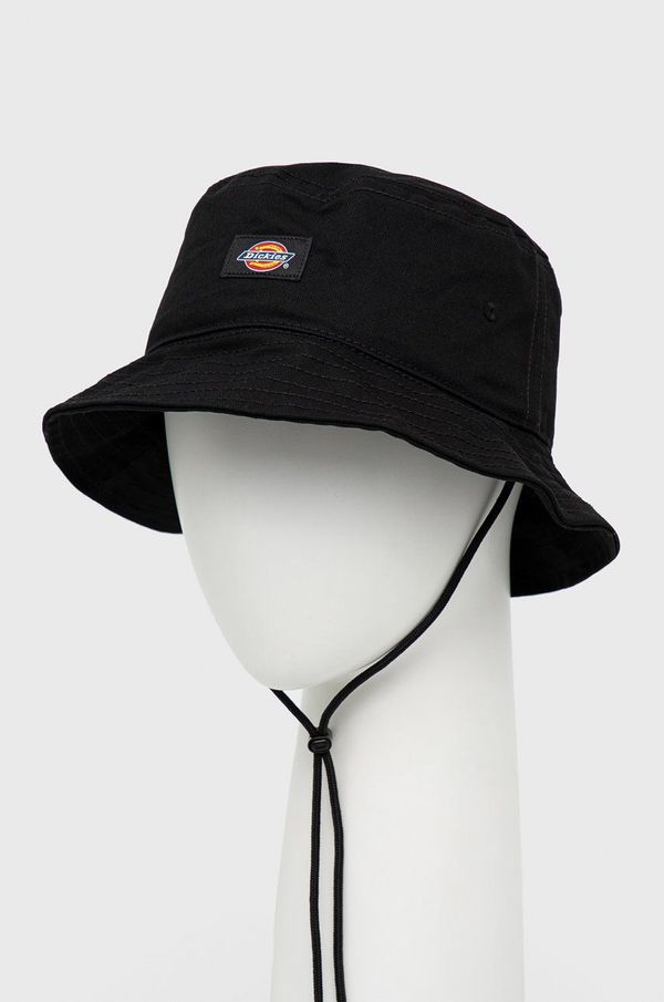 Dickies Pamučni šešir Dickies boja: crna, pamučni, DK0A4XXSBLK-BLACK