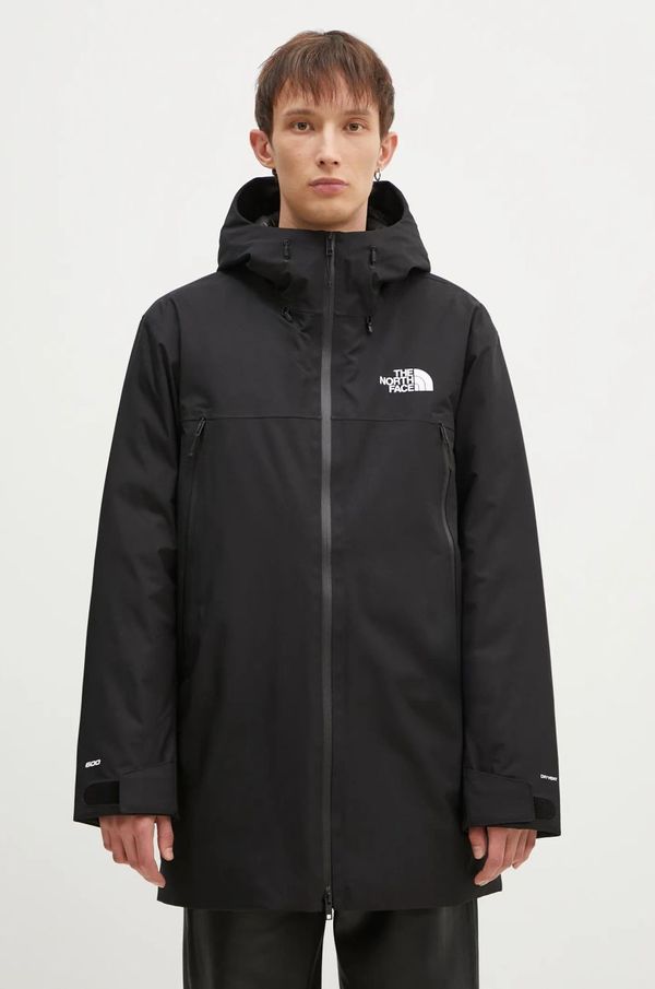 The North Face Pernata jakna The North Face MTN Range za muškarce, boja: crna, za prijelazno razdoblje, NF0A88WEJK31