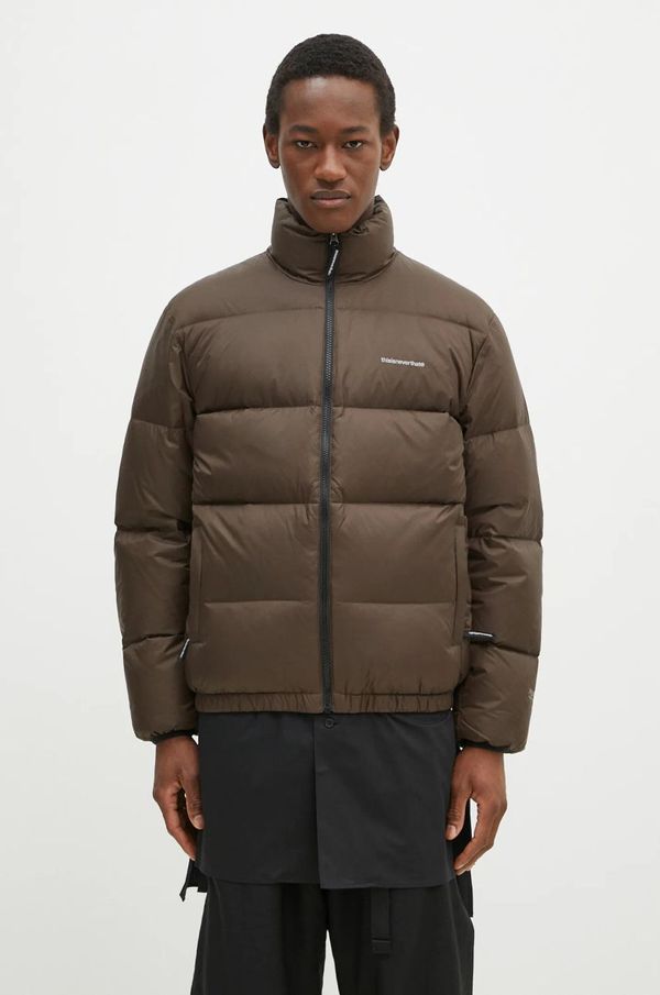thisisneverthat Pernata jakna thisisneverthat PERTEX T Down Jacket za muškarce, boja: smeđa, za zimu, oversize, TN243OOWHS01