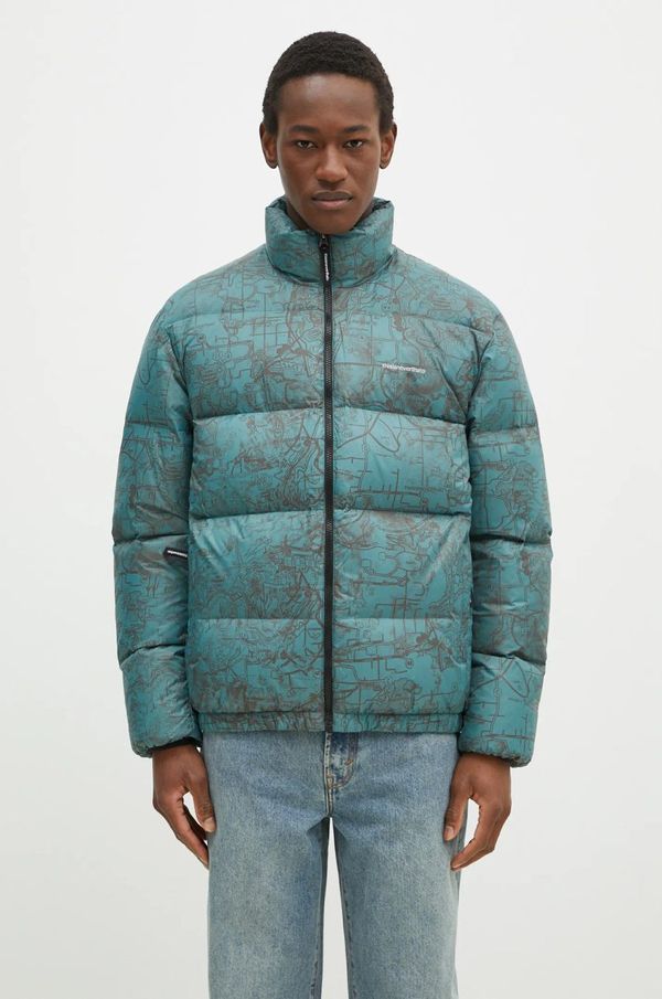 thisisneverthat Pernata jakna thisisneverthat PERTEX T Down Jacket za muškarce, boja: zelena, za zimu, oversize, TN243OOWHS02