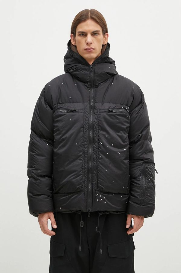 Undercover Pernata jakna Undercover Blouson za muškarce, boja: crna, za zimu, oversize, UC2D4207