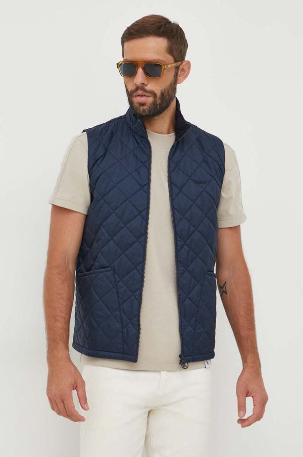 Barbour Prsluk Barbour za muškarce, boja: tamno plava, za prijelazno razdoblje