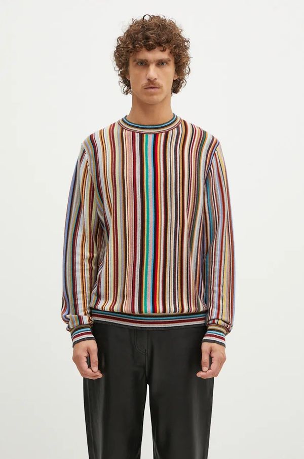 Paul Smith Pulover od kašmira Paul Smith lagani, M1R-904Y-N02502