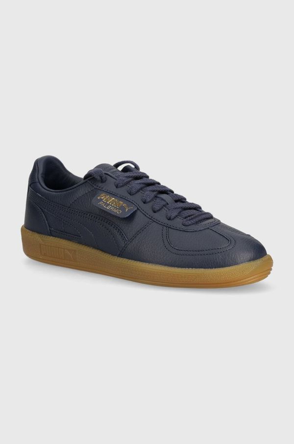 Puma Kožne tenisice Puma Palermo Premium boja: tamno plava, 397246