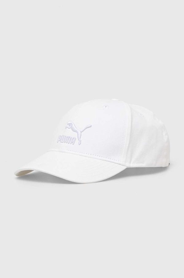 Puma Pamučna kapa sa šiltom Puma 22554 Archive Logo BB Cap boja: crna, s aplikacijom, 22554