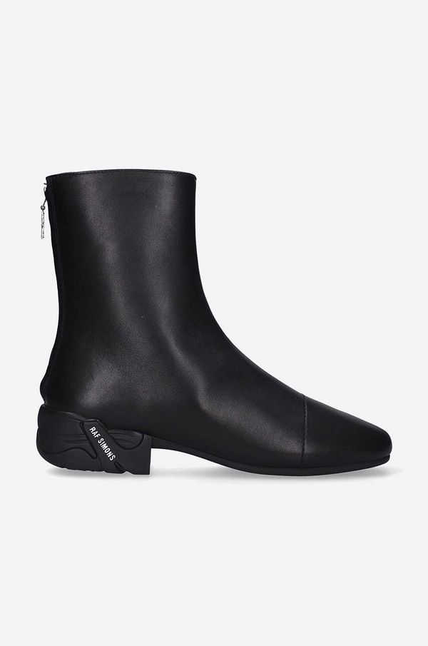 Raf Simons Kožne gležnjače Raf Simons Solaris Hight za muškarce, boja: crna, HR780010L-3
