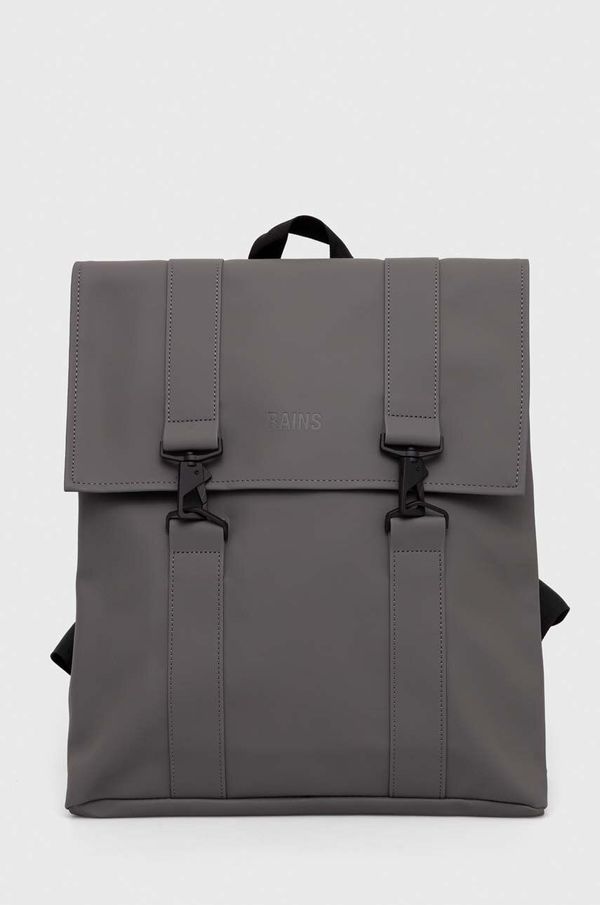 Rains Ruksak Rains 13300 Backpacks boja: siva, veliki, bez uzorka