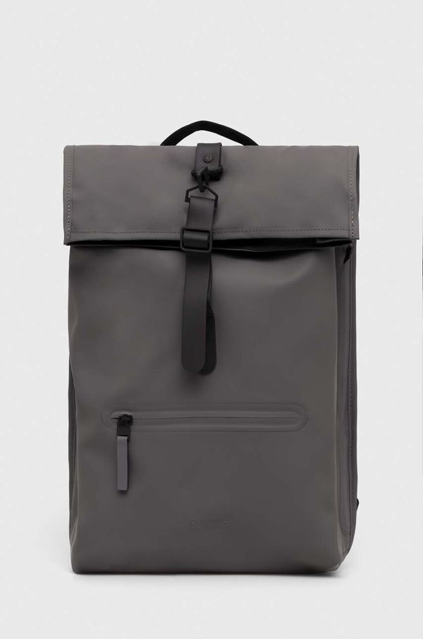 Rains Ruksak Rains 13320 Backpacks boja: siva, veliki